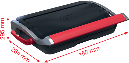 Masina de indosariat GBC CombBind CB15, manuala, cu spire din plastic, A4, 15/165 coli, negru-argintiu